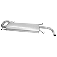 50002 Muffler, Natural, Welded Assembly