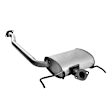 50003 Muffler, Natural, 3.8L, 6Cyl
