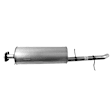 50007 Muffler, Natural, 131.0 In. Wheelbase, Welded Assembly