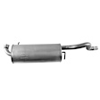 50010 Muffler, Natural, Welded Assembly