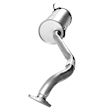 50012 Muffler, Natural, 1.6L, 4Cyl