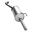 50012 Muffler, Natural, 1.6L, 4Cyl