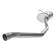 50017 Passenger Side Muffler, Natural, 3.7L, 6Cyl