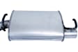 50032 Rear, Passenger Side Muffler, Natural, 5.7L, 8Cyl