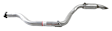 54959 Aluminized Steel Exhaust Pipe