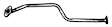 58499 Aluminized Steel Exhaust Pipe