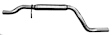 58588 Aluminized Steel Exhaust Pipe