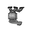 641153 Rear, Driver or Passenger Side Catalytic Converter, 3.0L, 6Cyl, Federal EPA Standard, 46-State Legal (Cannot ship to CA, CO, NY or ME), Direct Fit