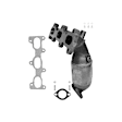 641157 Catalytic Converter, Federal EPA Standard, 46-State Legal (Cannot ship to CA, CO, NY or ME), Direct Fit