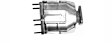 641175 Front, Driver or Passenger Side Catalytic Converter, 2.0L, 4Cyl, Federal EPA Standard, 46-State Legal (Cannot ship to CA, CO, NY or ME), Direct Fit
