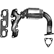 641205 Front, Driver or Passenger Side Catalytic Converter, 3.0L, 6Cyl, Federal EPA Standard, 46-State Legal (Cannot ship to CA, CO, NY or ME), Direct Fit
