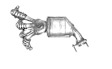 641216 Catalytic Converter, 2.8L, 4Cyl, Federal EPA Standard, 46-State Legal (Cannot ship to CA, CO, NY or ME), Direct Fit