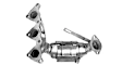 641222 Driver Side Catalytic Converter, 3.8L, 6Cyl, Federal EPA Standard, 46-State Legal (Cannot ship to CA, CO, NY or ME), Direct Fit