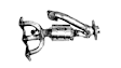 641223 Passenger Side Catalytic Converter, 3.8L, 6Cyl, Federal EPA Standard, 46-State Legal (Cannot ship to CA, CO, NY or ME), Direct Fit