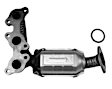641238 Front, Driver Side, Radiator Side Catalytic Converter, 3.3L, 6Cyl, Federal EPA Standard, 46-State Legal (Cannot ship to CA, CO, NY or ME)