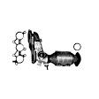 641296 Rear, Driver or Passenger Side Catalytic Converter, 3.5L, 6Cyl, Federal EPA Standard, 46-State Legal (Cannot ship to CA, CO, NY or ME), Direct Fit