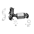 641307 Front, Passenger Side Catalytic Converter, 3.0L, 6Cyl, Federal EPA Standard, 46-State Legal (Cannot ship to CA, CO, NY or ME), Direct Fit