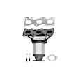 641310 Front, Driver or Passenger Side Catalytic Converter, Federal EPA Standard, 46-State Legal (Cannot ship to CA, CO, NY or ME), Direct Fit