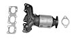 641311 Rear, Driver or Passenger Side Catalytic Converter, Federal EPA Standard, 46-State Legal (Cannot ship to CA, CO, NY or ME), Direct Fit