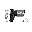 641340 Front, Passenger Side Catalytic Converter, 2.7L, 6Cyl, Federal EPA Standard, 46-State Legal (Cannot ship to CA, CO, NY or ME), FWD, Direct Fit