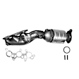 641351 Driver Side Catalytic Converter, 4.0L, 6Cyl, Federal EPA Standard, 46-State Legal (Cannot ship to CA, CO, NY or ME), Direct Fit