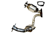 641385 Front, Driver or Passenger Side Catalytic Converter, 4.0L, 6Cyl, Federal EPA Standard, 46-State Legal (Cannot ship to CA, CO, NY or ME), Direct Fit
