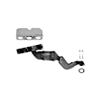 641396 Front, Driver or Passenger Side Catalytic Converter, Federal EPA Standard, 46-State Legal (Cannot ship to CA, CO, NY or ME), Direct Fit