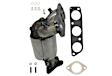 641411 Front, Driver Side Catalytic Converter, 3.0L, 6Cyl, Federal EPA Standard, 46-State Legal (Cannot ship to CA, CO, NY or ME), Direct Fit