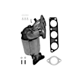 641411 Front, Driver Side Catalytic Converter, 3.0L, 6Cyl, Federal EPA Standard, 46-State Legal (Cannot ship to CA, CO, NY or ME), Direct Fit
