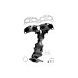 641427 Front Catalytic Converter, 2.5L, 4Cyl, Federal EPA Standard, 46-State Legal (Cannot ship to CA, CO, NY or ME), Direct Fit