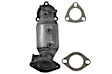 641429 Front, Driver or Passenger Side Catalytic Converter, 2.0L, 4Cyl, Federal EPA Standard, 46-State Legal (Cannot ship to CA, CO, NY or ME), Direct Fit