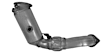 641430 Front, Passenger Side Catalytic Converter, 4.4L, 8Cyl, Federal EPA Standard, 46-State Legal (Cannot ship to CA, CO, NY or ME), Direct Fit