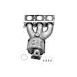 641434 Driver Side Catalytic Converter, 3.2L, 6Cyl, Federal EPA Standard, 46-State Legal (Cannot ship to CA, CO, NY or ME), Direct Fit