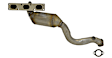 641437 Front, Driver or Passenger Side Catalytic Converter, Federal EPA Standard, 46-State Legal (Cannot ship to CA, CO, NY or ME), Direct Fit
