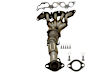 641459 Catalytic Converter, 2.5L, 4Cyl, Federal EPA Standard, 46-State Legal (Cannot ship to CA, CO, NY or ME), Direct Fit