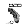 641475 Front, Passenger Side Catalytic Converter, 3.3L, 6Cyl, Federal EPA Standard, 46-State Legal (Cannot ship to CA, CO, NY or ME), Direct Fit