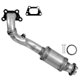 641486 Front, Driver Side Catalytic Converter, 3.0L, 6Cyl, Federal EPA Standard, 46-State Legal (Cannot ship to CA, CO, NY or ME), Direct Fit