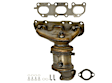 641496 Front, Passenger Side Catalytic Converter, 3.5L, 6Cyl, Federal EPA Standard, 46-State Legal (Cannot ship to CA, CO, NY or ME), Direct Fit