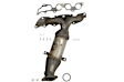 641509 Front, Driver or Passenger Side Catalytic Converter, Federal EPA Standard, 46-State Legal (Cannot ship to CA, CO, NY or ME), Direct Fit