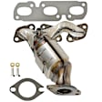 641521 Front, Passenger Side Catalytic Converter, 3.0L, 6Cyl, Federal EPA Standard, 46-State Legal (Cannot ship to CA, CO, NY or ME), Direct Fit
