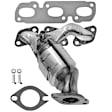 641521 Front, Passenger Side Catalytic Converter, 3.0L, 6Cyl, Federal EPA Standard, 46-State Legal (Cannot ship to CA, CO, NY or ME), Direct Fit