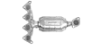 641526 Catalytic Converter, Federal EPA Standard, 46-State Legal (Cannot ship to CA, CO, NY or ME), Direct Fit