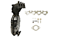 641529 Front, Driver or Passenger Side Catalytic Converter, 1.6L, 4Cyl, Federal EPA Standard, 46-State Legal (Cannot ship to CA, CO, NY or ME), Direct Fit