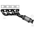 641538 Front, Driver Side Catalytic Converter, 5.6L, 8Cyl, Federal EPA Standard, 46-State Legal (Cannot ship to CA, CO, NY or ME), Direct Fit