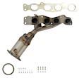 641546 Front, Driver or Passenger Side Catalytic Converter, 2.4L, 4Cyl, Federal EPA Standard, 46-State Legal (Cannot ship to CA, CO, NY or ME), Direct Fit