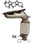 641549 Front, Passenger Side Catalytic Converter, 3.5L, 6Cyl, Federal EPA Standard, 46-State Legal (Cannot ship to CA, CO, NY or ME), Direct Fit