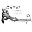641553 Front, Driver or Passenger Side Catalytic Converter, 2.0L, 4Cyl, Federal EPA Standard, 46-State Legal (Cannot ship to CA, CO, NY or ME), Direct Fit