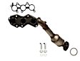641571 Front, Passenger Side Catalytic Converter, 2.5L, 6Cyl, Federal EPA Standard, 46-State Legal (Cannot ship to CA, CO, NY or ME), RWD, Direct Fit
