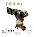641577 Front Catalytic Converter, 2.4L, 4Cyl, Federal EPA Standard, 46-State Legal (Cannot ship to CA, CO, NY or ME), Direct Fit