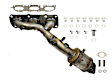 641578 Driver Side Catalytic Converter, 3.8L, 6Cyl, Federal EPA Standard, 46-State Legal (Cannot ship to CA, CO, NY or ME), RWD, Sedan, Direct Fit